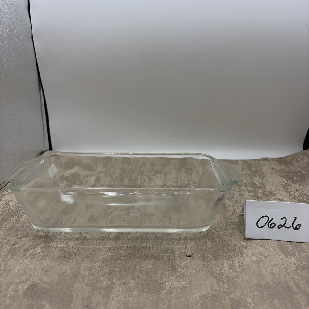 Anchor Hocking Fire-King Ovenware 1 Quart Rectangular 441 Glass Loaf Dish